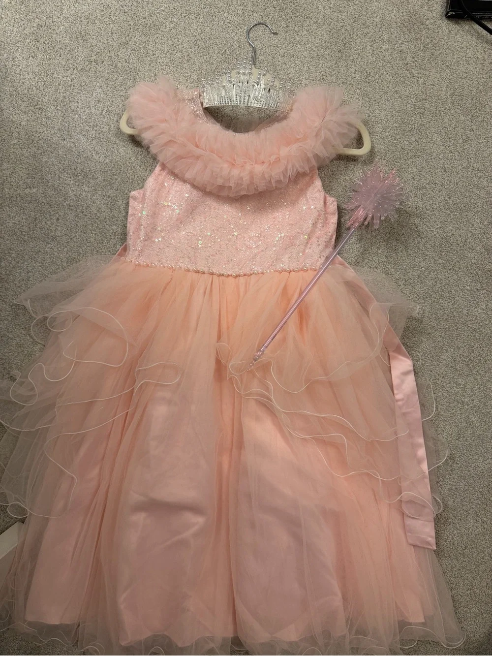 Girls' Wicked Glinda Costume
